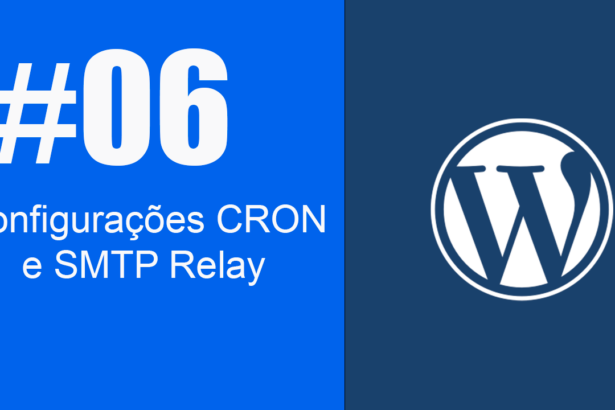 hospedagem wordpress configuracao cron email smtp relay