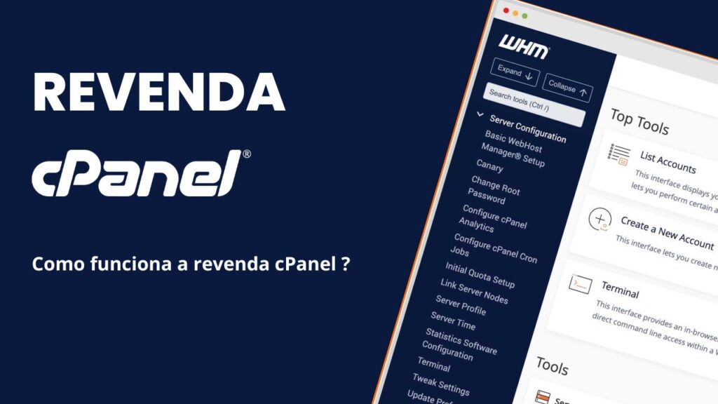 Revenda cPanel O que é a revenda cPanel